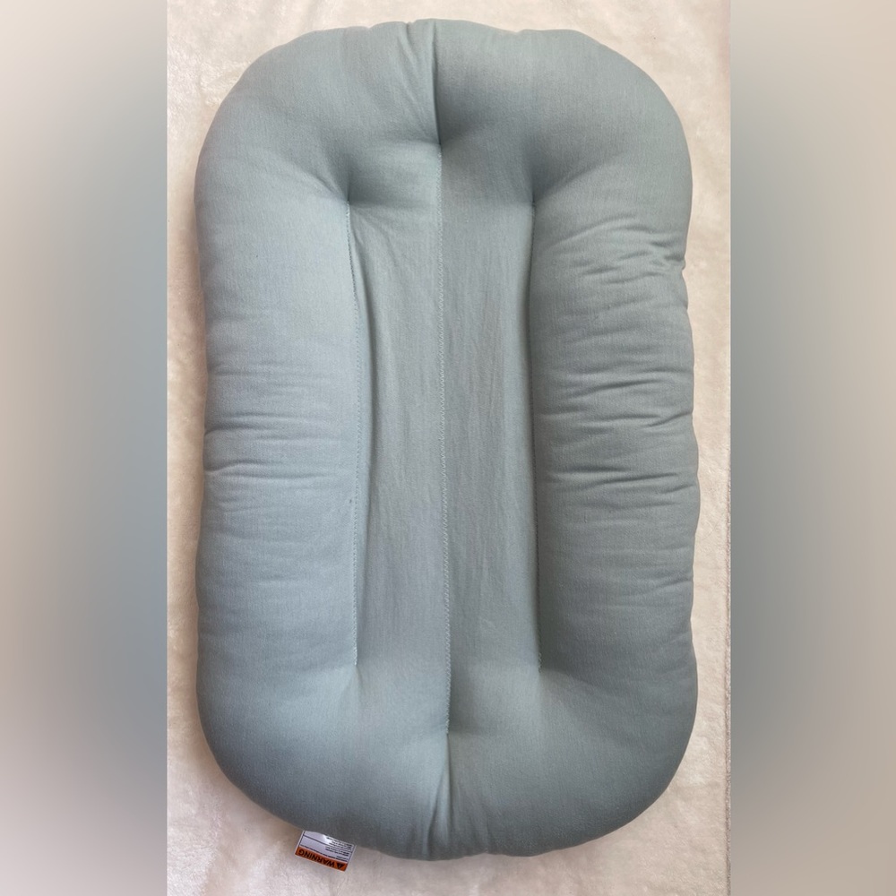 Snuggle Me Organic Infant Lounger Slate